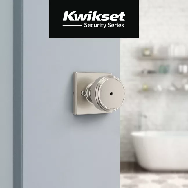 Kwikset - Maven Knob (Square) - Bed/Bath