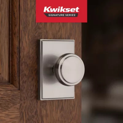 Kwikset - Sora Knob (Rectangle) - Hall/Closet