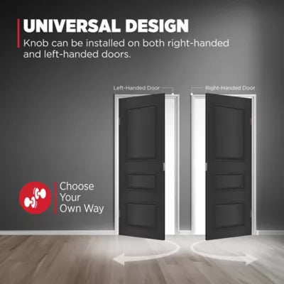 Kwikset - Sora Knob (Rectangle) - Hall/Closet