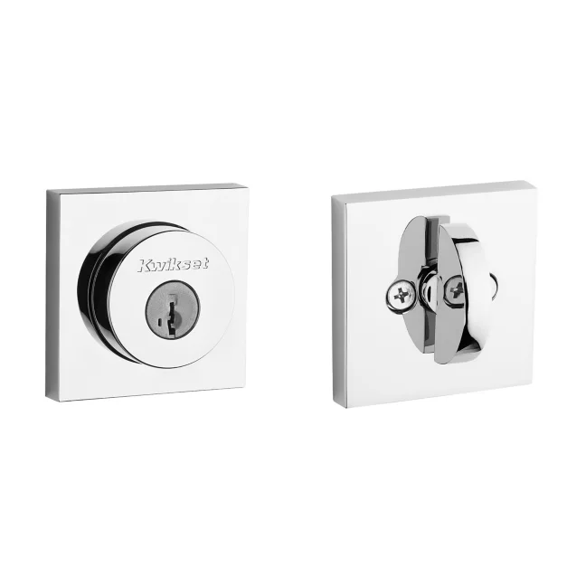 158 Square Deadbolt - Keyed One Side - featuring SmartKey
