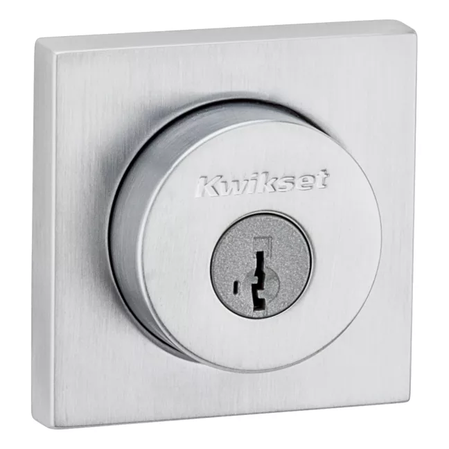 158 Square Deadbolt - Keyed One Side - featuring SmartKey
