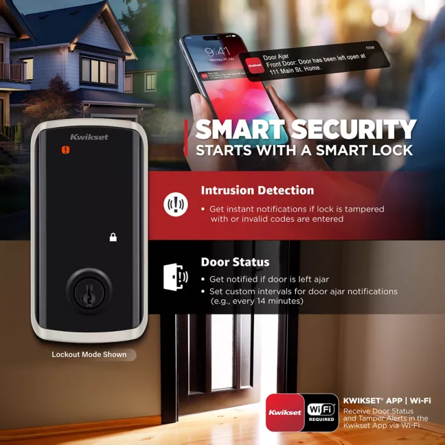Halo Select Touchscreen Wi-Fi and Matter Enabled Smart Lock