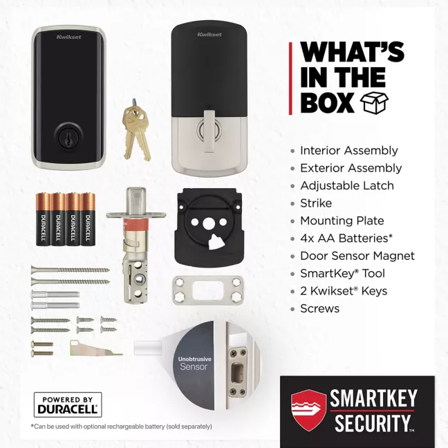 Halo Select Touchscreen Wi-Fi and Matter Enabled Smart Lock