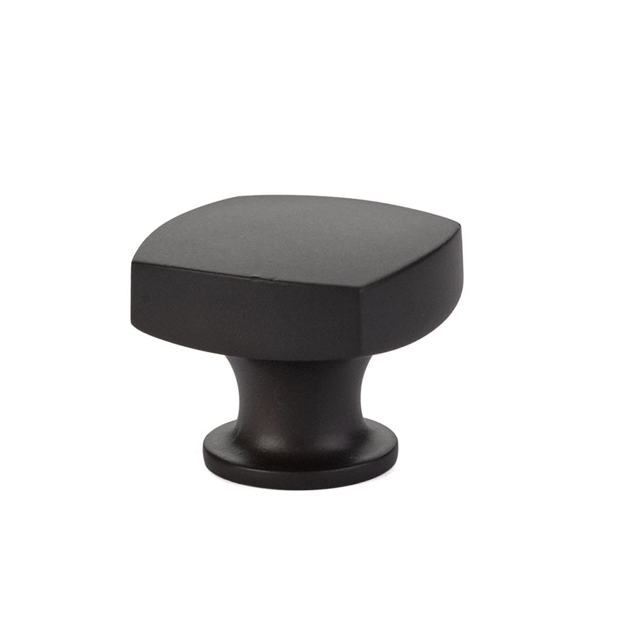 Emtek 86451US19 Freestone 1-1/2" Cabinet Knob Flat Black Finish