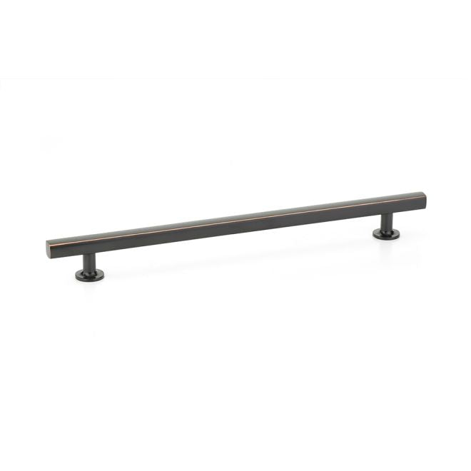 Emtek 86677US10B Freestone Cabinet Pull with 10" Center to Center Oil Rubbed Bronze Finish