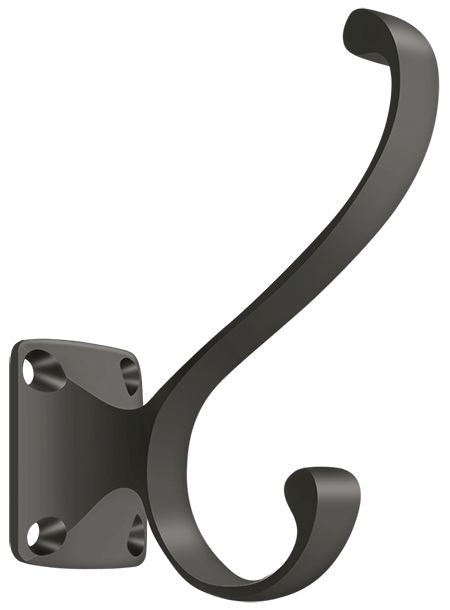 Deltana CAHH35U10B Heavy Duty; Coat & Hat Hook; Oil Rubbed Bronze Finish