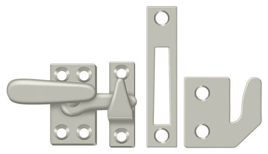 Deltana CF066U15 Window Lock; Casement Fastener; Small; Satin Nickel Finish