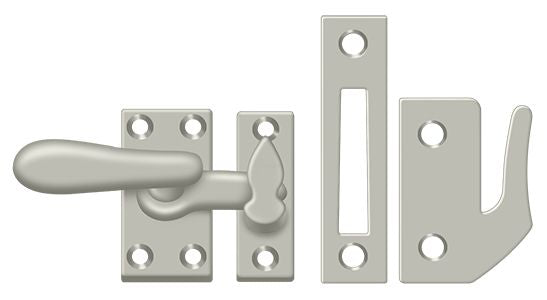 Deltana CF66U15 Window Lock; Casement Fastener; Medium; Satin Nickel Finish