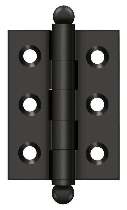 Deltana CH2015U10B 2" x 1-1/2" Hinge; with Ball Tips; Oil Rubbed Bronze Finish