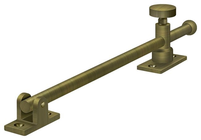 Deltana CSA10U5 10" Casement Stay Adjuster; Antique Brass Finish