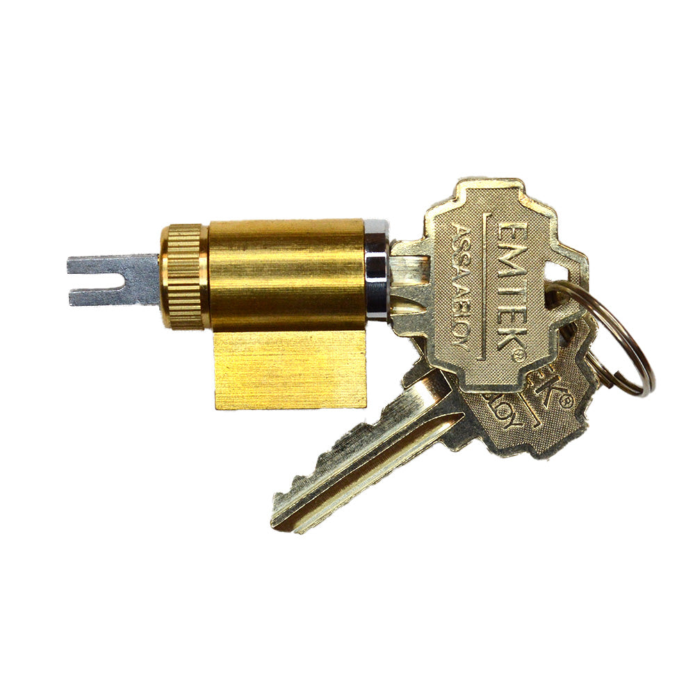 Emtek CY4-PSCHCTOS5-US26 Deadbolt Double Outside Cylinder for US26, US14, US15, US15A, TWB, SWS and SS Finishes