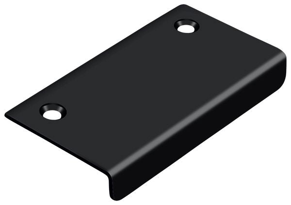 Deltana DCM315U19 Drawer; Cabinet; Mirror Pull; 3" x 1-1/2"; Black Finish