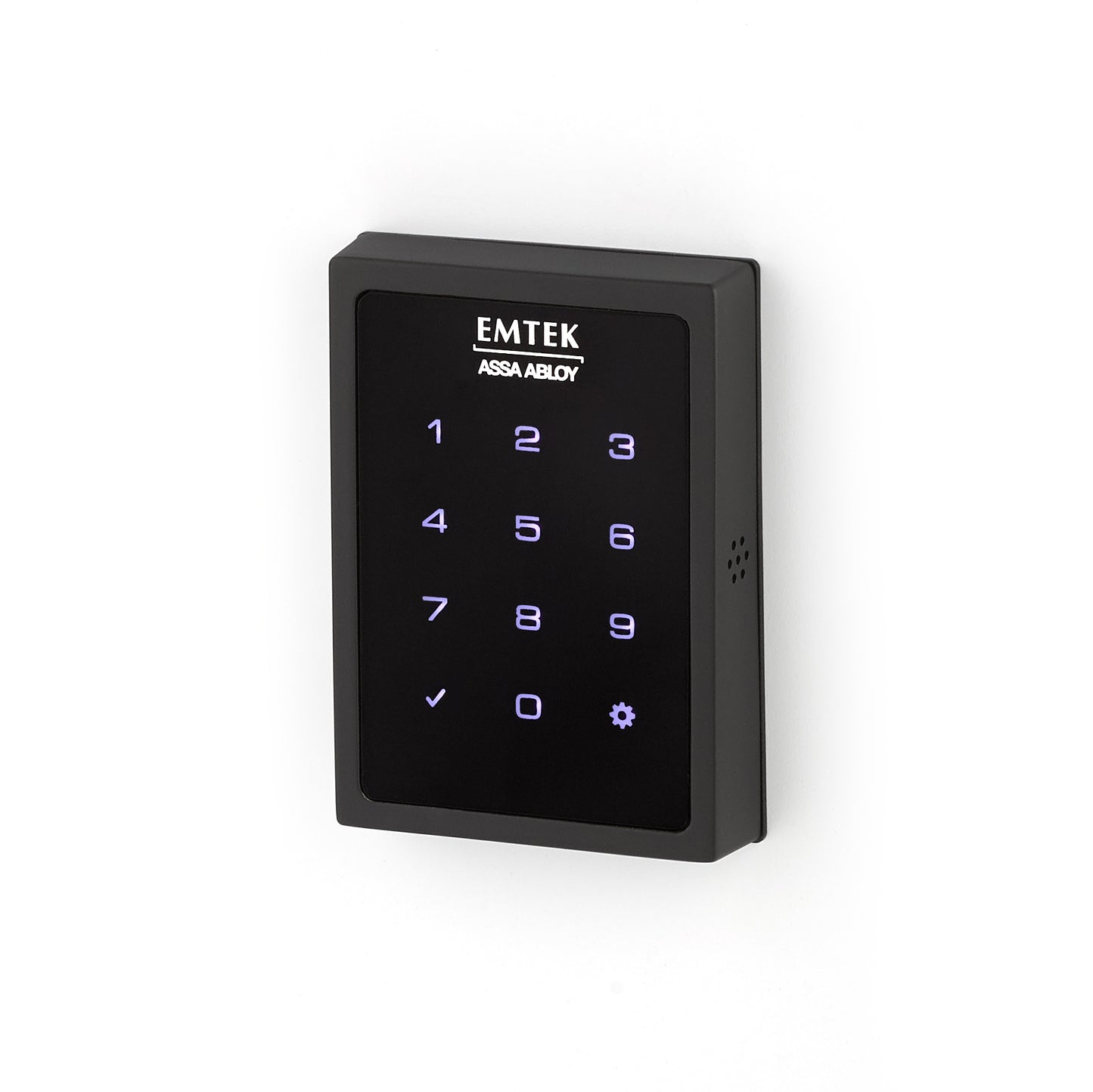 Emtek EMP0101US19 EMPowered™™ Motorized Touchscreen Keypad Keyless Deadbolt Flat Black Finish