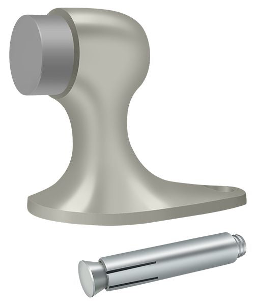 Deltana FDB218U15 Floor Door Bumper 2-1/8"; Satin Nickel Finish