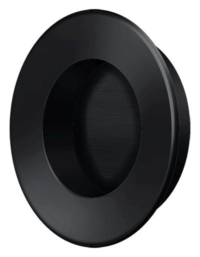 Deltana FP178U19 1-7/8" Round Flush Pull Black Finish