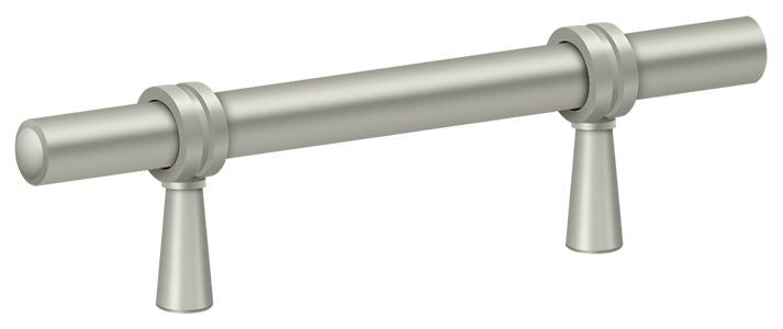 Deltana P310U15 Adjustable Pull 4-3/4"; Satin Nickel Finish