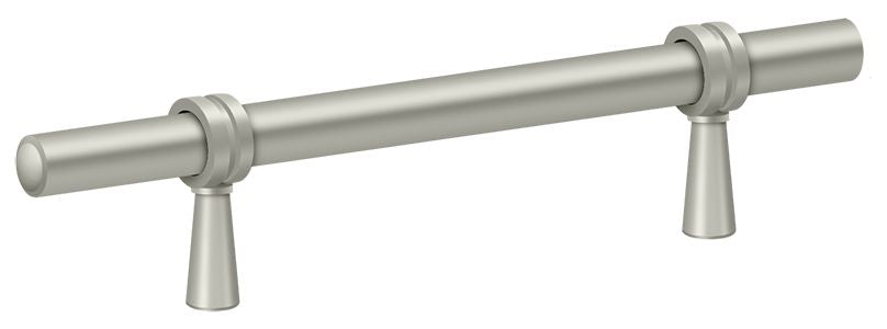 Deltana P311U15 Adjustable Pull 6-1/2"; Satin Nickel Finish