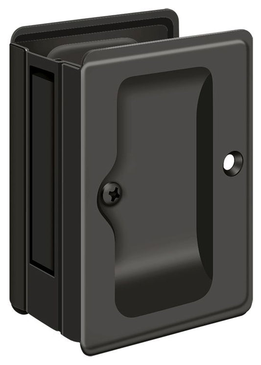 Deltana SDPA325U10B Heavy Duty Pocket Lock; Adjustable; 3-1/4" x 2 1/4" Passage; Oil Rubbed Bronze Finish