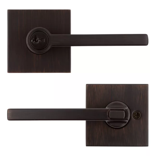 Halifax Lever (Square) - Keyed - featuring SmartKey