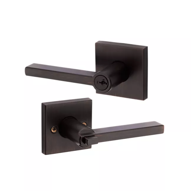 Halifax Lever (Square) - Keyed - featuring SmartKey