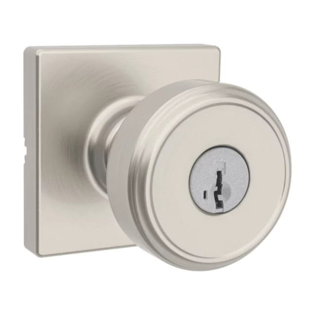 Kwikset - Maven Knob (Square) - Keyed - featuring SmartKey