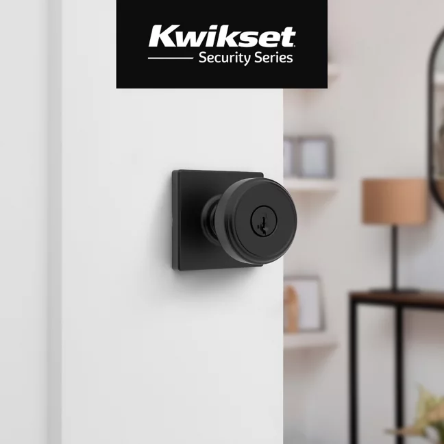 Kwikset - Maven Knob (Square) - Keyed - featuring SmartKey
