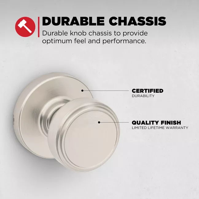 Kwikset - Maven Knob (Round) - Hall/Closet