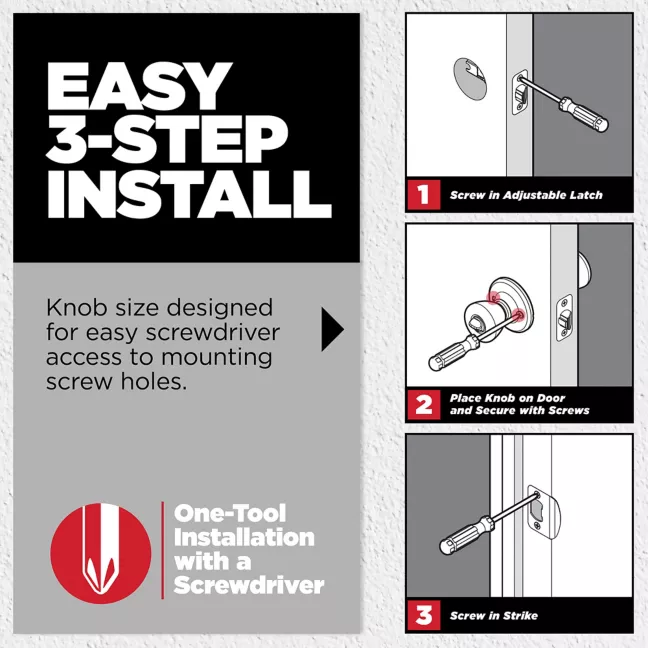 Kwikset - Maven Knob (Square) - Keyed - featuring SmartKey