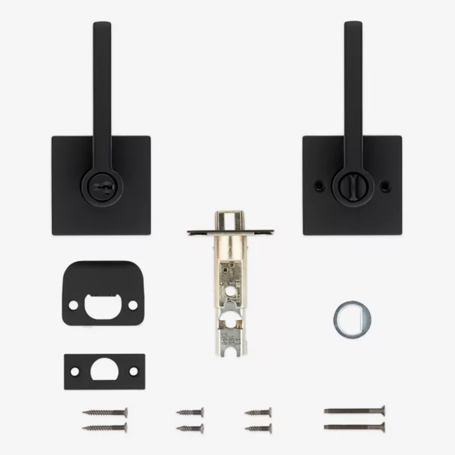 Halifax Lever (Square) - Keyed - featuring SmartKey