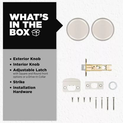 Kwikset - Maven Knob (Round) - Hall/Closet