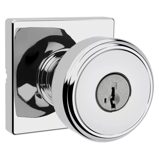 Kwikset - Maven Knob (Square) - Keyed - featuring SmartKey