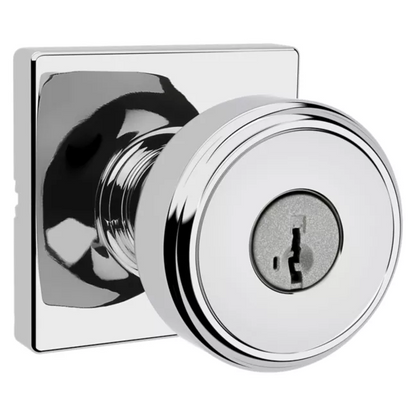 Kwikset - Maven Knob (Square) - Keyed - featuring SmartKey