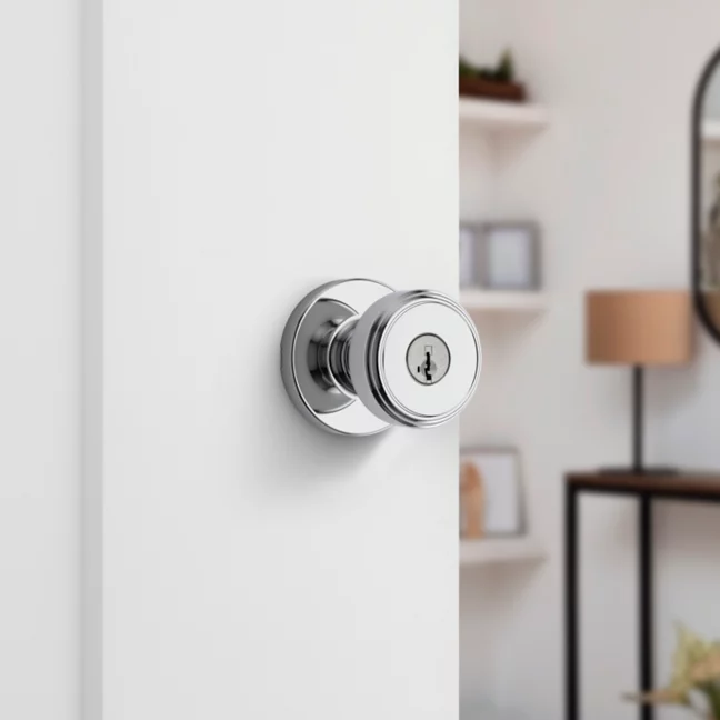Kwikset - Maven Knob (Round) - Keyed - featuring SmartKey