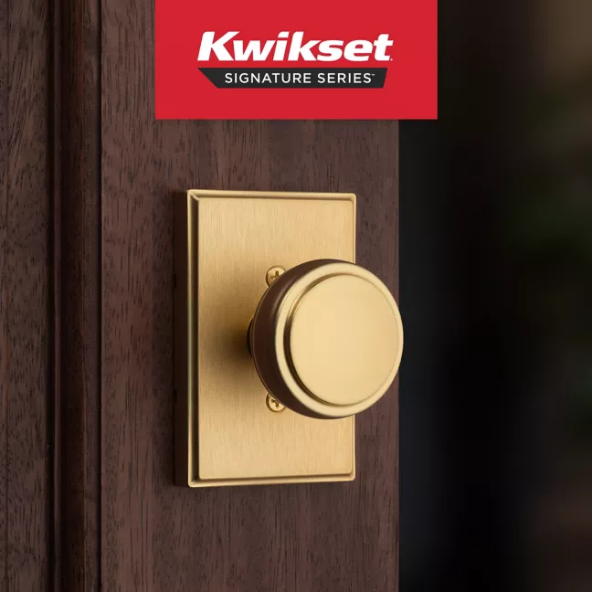 Kwikset - Sora Knob (Rectangle) - Pull Only