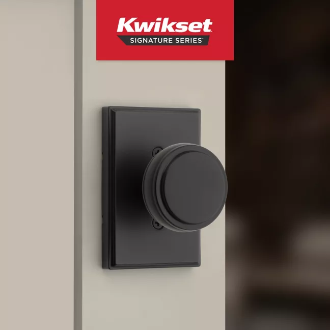 Kwikset - Sora Knob (Rectangle) - Pull Only