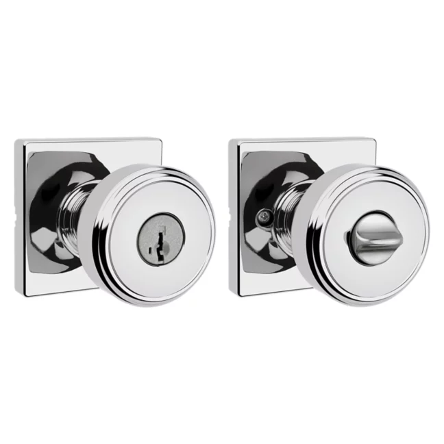 Kwikset - Maven Knob (Square) - Keyed - featuring SmartKey