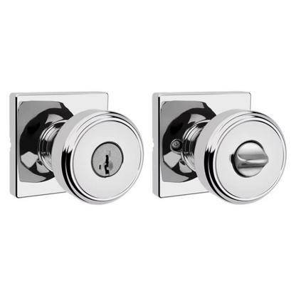 Kwikset - Maven Knob (Square) - Keyed - featuring SmartKey