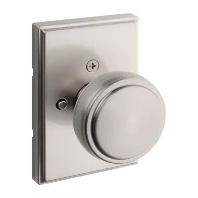 Kwikset - Sora Knob (Rectangle) - Bed/Bath