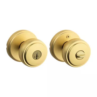 Kwikset - Sora Knob (Round) - Keyed - featuring SmartKey