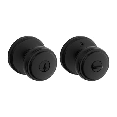 Kwikset - Sora Knob (Round) - Keyed - featuring SmartKey