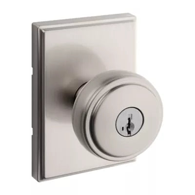 Kwikset - Sora Knob (Rectangle) - Keyed - featuring SmartKey
