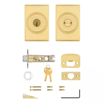Kwikset - Sora Knob (Rectangle) - Keyed - featuring SmartKey