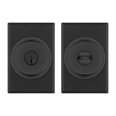 Kwikset - Sora Knob (Rectangle) - Keyed - featuring SmartKey