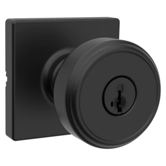 Kwikset - Maven Knob (Square) - Keyed - featuring SmartKey