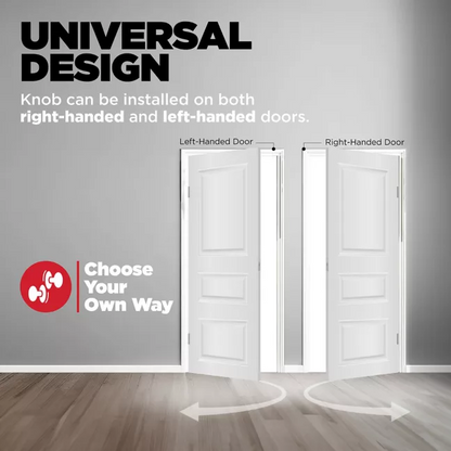 Kwikset - Maven Knob (Square) - Hall/Closet