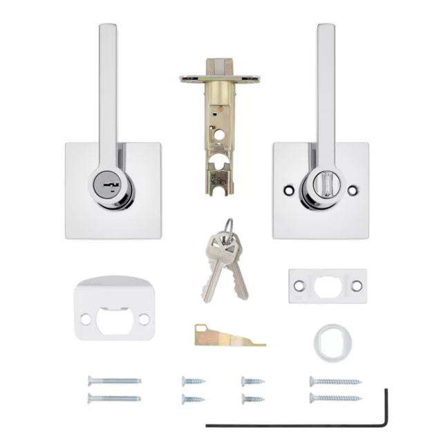 Halifax Lever (Square) - Keyed - featuring SmartKey