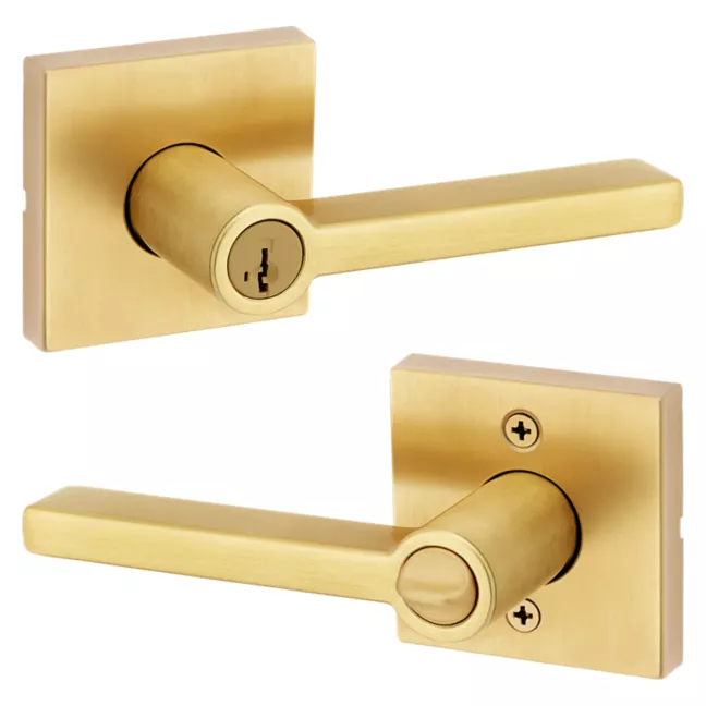 Halifax Lever (Square) - Keyed - featuring SmartKey