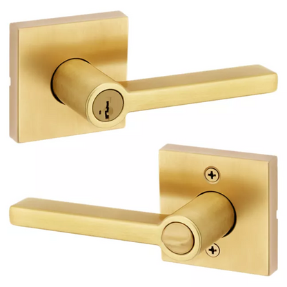 Halifax Lever (Square) - Keyed - featuring SmartKey