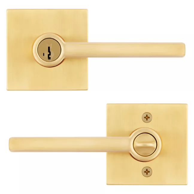 Halifax Lever (Square) - Keyed - featuring SmartKey