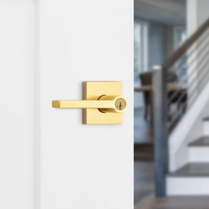 Halifax Lever (Square) - Keyed - featuring SmartKey